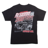 HANES Racing Mens T-Shirt Black M