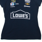 HENDRICK Racing Womens T-Shirt Blue L