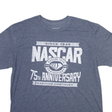 NASCAR Racing Mens T-Shirt Grey USA L