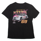 Racing Mens T-Shirt Black S