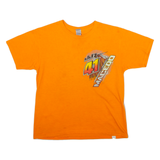GILDAN Racing Womens T-Shirt Orange M