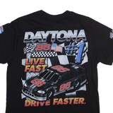 Daytona Mens T-Shirt Black USA S