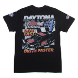 Daytona Mens T-Shirt Black USA S