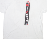 PORT AND COMPANY Mens T-Shirt White 2XL