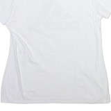 ADIDAS Womens T-Shirt White L
