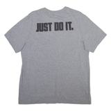 NIKE Mens T-Shirt Grey L