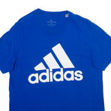 ADIDAS Mens T-Shirt Blue M