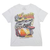 CHEMISTRY Racing Mens T-Shirt White L