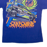 Racing Mens T-Shirt Blue S