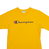 CHAMPION Mens T-Shirt Yellow M