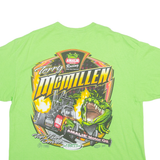 GILDAN Racing Mens T-Shirt Green XL