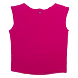 NIKE Womens Vest Pink Sleeveless L