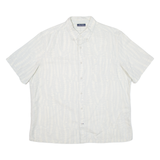 NAUTICA Mens Shirt Grey Floral XL