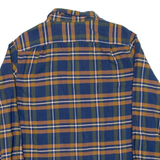 NAUTICA Mens Shirt Blue Check Long Sleeve L