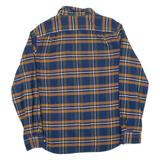 NAUTICA Mens Shirt Blue Check Long Sleeve L