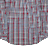 NAUTICA Mens Shirt Grey Check Long Sleeve L