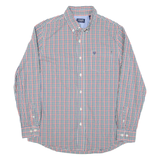 CHAPS Mens Shirt Red Check Long Sleeve L