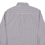 CHAPS Mens Shirt Red Check Long Sleeve L