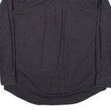 NAUTICA Mens Shirt Black Check Long Sleeve L