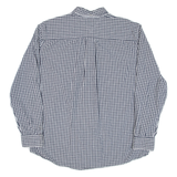 TOMMY HILFIGER Mens Shirt Black Check Long Sleeve XL