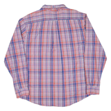 NAUTICA Slim Fit Mens Shirt Red Check Long Sleeve XL
