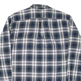 NAUTICA Mens Shirt Blue Check Long Sleeve L