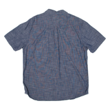 VANS Mens Plain Shirt Blue L
