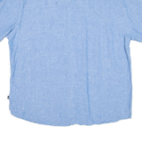 NAUTICA Mens Plain Shirt Blue XL