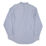 NAUTICA Mens Shirt Blue Striped Long Sleeve L