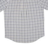 CHAPS Mens Shirt Grey Check M
