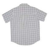 CHAPS Mens Shirt Grey Check M