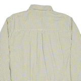 CHAPS Mens Shirt Yellow Check Long Sleeve XL