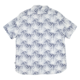 NAUTICA Slim Fit Mens Shirt White Floral XL