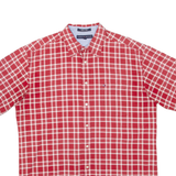 TOMMY HILFIGER Mens Shirt Red Check L