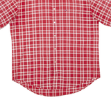 TOMMY HILFIGER Mens Shirt Red Check L
