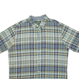 WOOLRICH Mens Shirt Green Check L