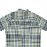 WOOLRICH Mens Shirt Green Check L