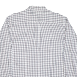 NAUTICA Mens Shirt Grey Check Long Sleeve L