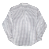 NAUTICA Mens Shirt Grey Check Long Sleeve L