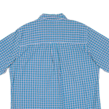 CHAPS Mens Shirt Blue Check L