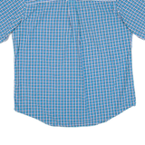 CHAPS Mens Shirt Blue Check L