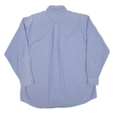 TOMMY HILFIGER Mens Shirt Blue Check Long Sleeve L
