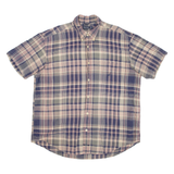 NAUTICA Mens Shirt Blue Check XL