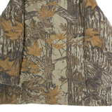 DUXBAK Realtree Mens Coat Brown Twill 90s Camouflage 2XL