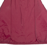 SEARS Mens Coach Jacket Maroon Nylon 80s XL