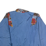 RIVER EDGE SPORT Womens Shell Jacket Blue 80s L