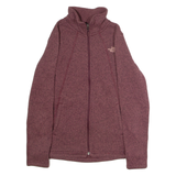 THE NORTH FACE Womens Fleece Jacket Red Knit S