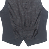 D&G Womens Blazer Waistcoat Black M