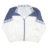 REEBOK Mens Track Jacket White 90s L