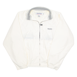 NAUTICA Mesh Lined Mens Windbreaker Jacket Cream L
